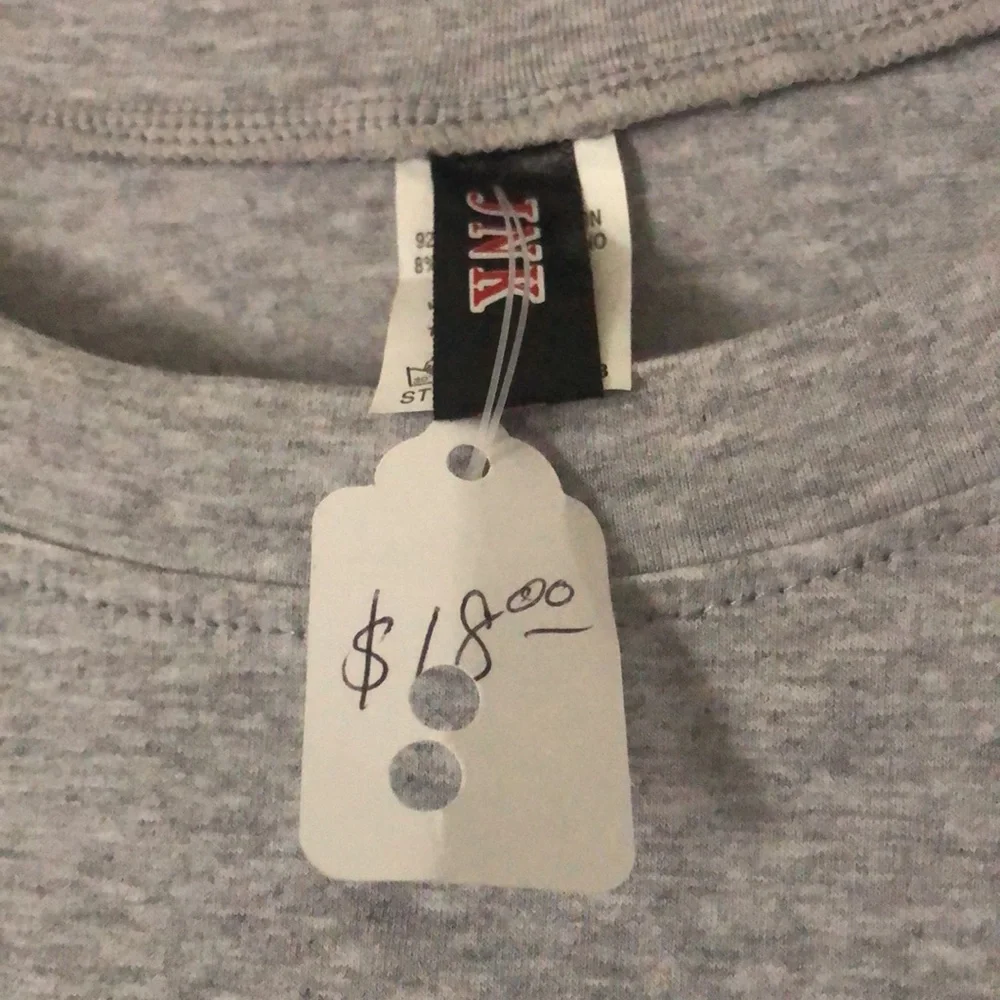 Women’s Over It Gray T-Shirt with Mask - Picture 2 of 6